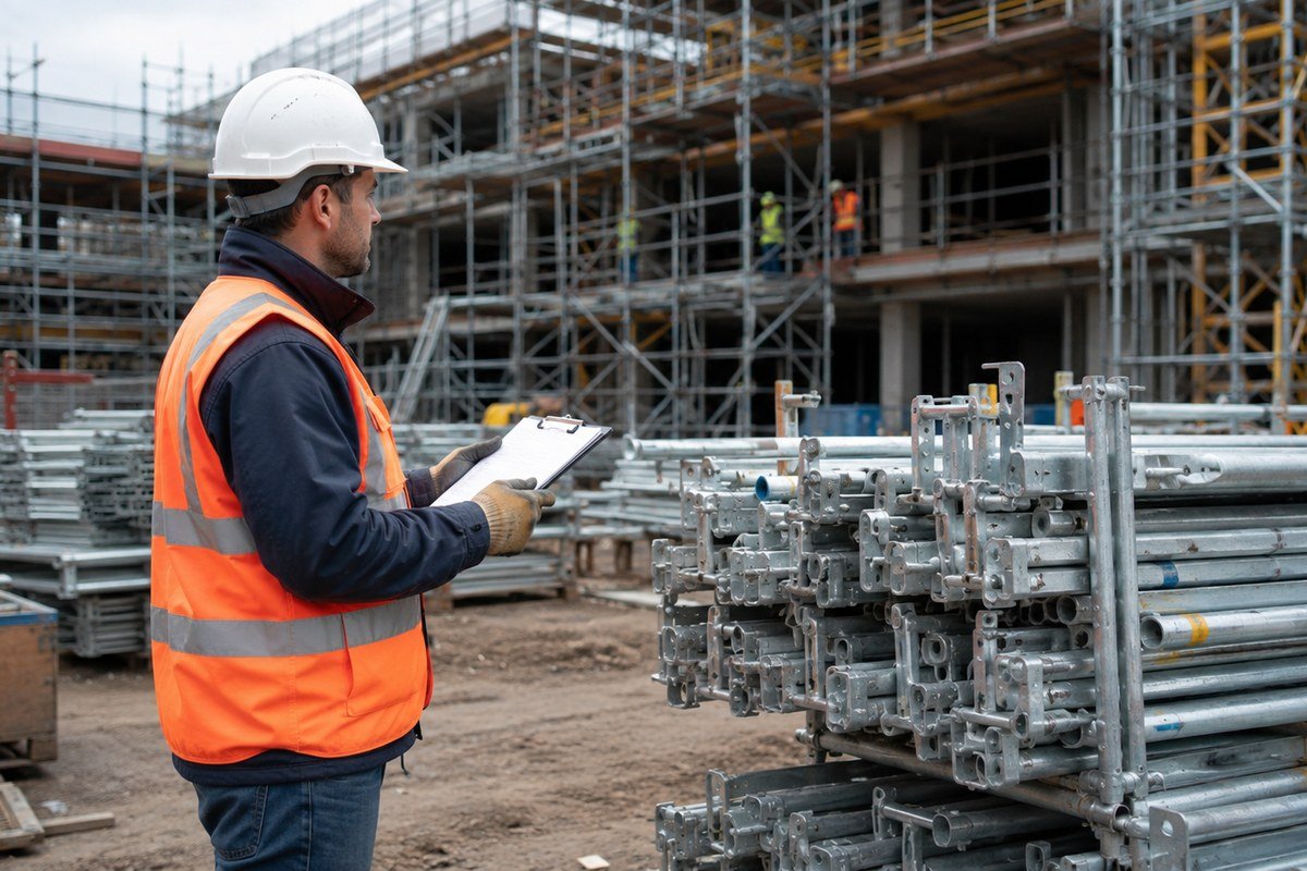 Scaffolding rental project in Greater Noida