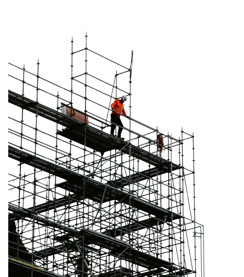Scaffolding delivery and site support